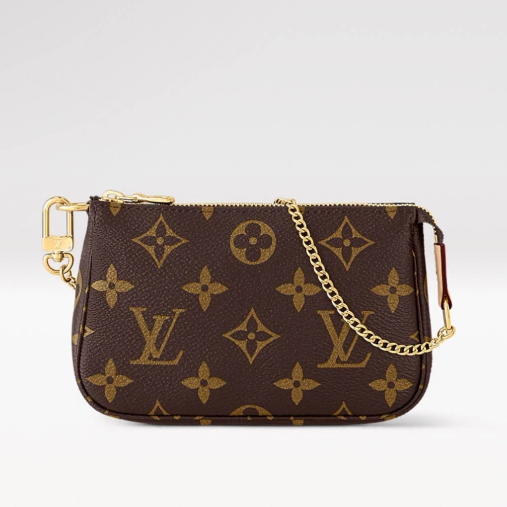 Louis Vuitton Brown Monogram mini Pochette’s 2025 edition